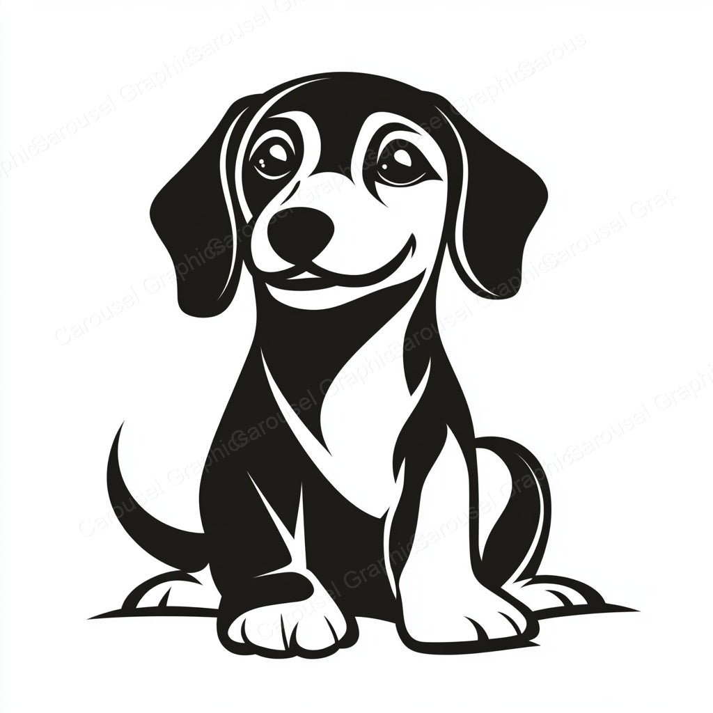 Dachshund Vector Graphic preview