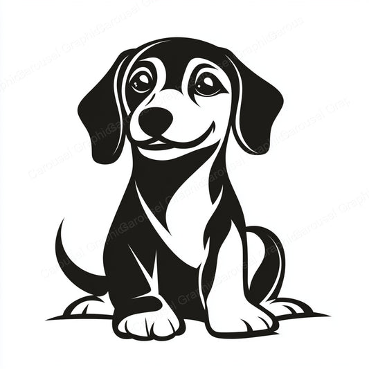 Dachshund Vector Graphic preview