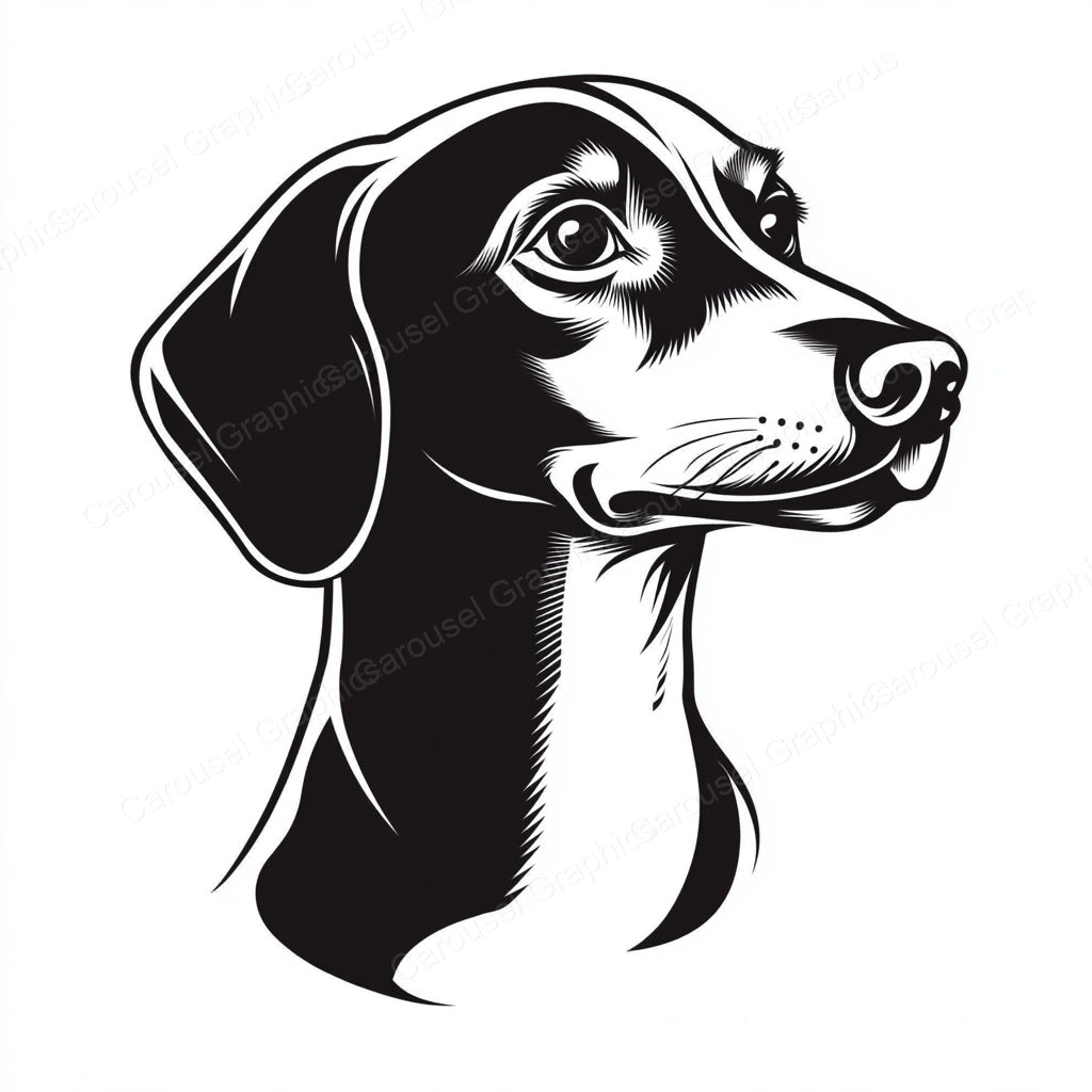 Dachshund Vector Graphic preview