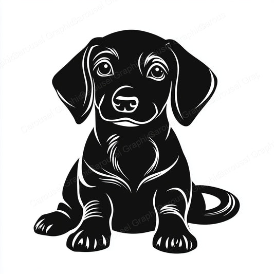 Dachshund Vector Graphic preview