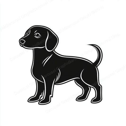 Dachshund Vector Graphic preview