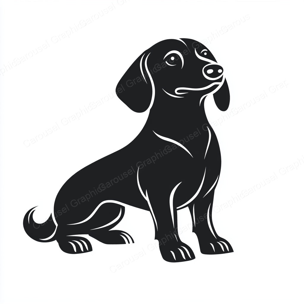 Dachshund Vector Graphic preview