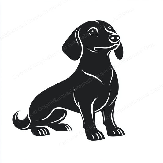 Dachshund Vector Graphic preview