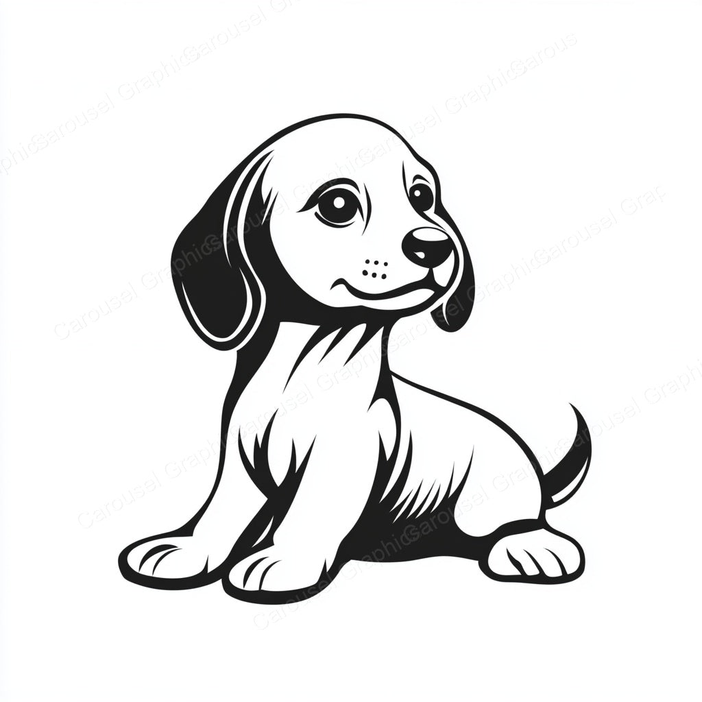 Dachshund Vector Graphic preview
