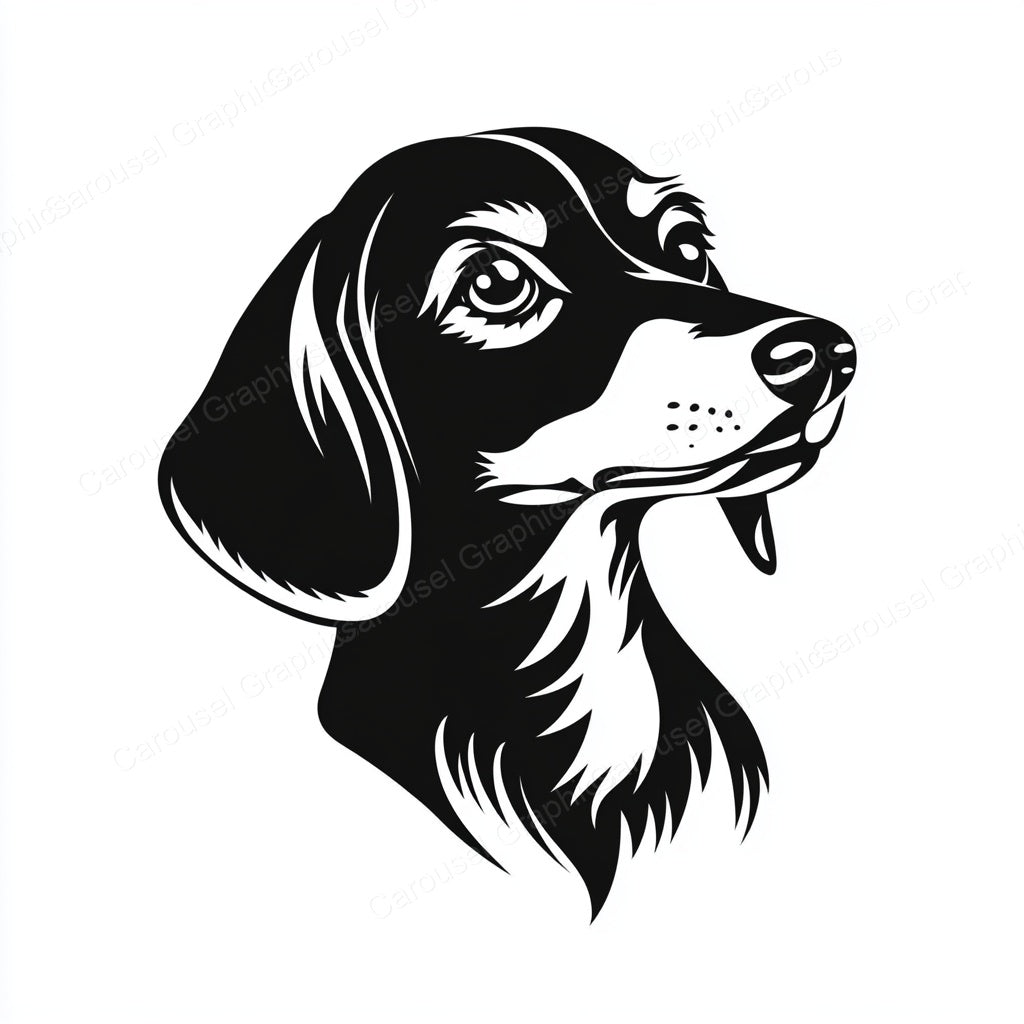 Dachshund Vector Graphic preview