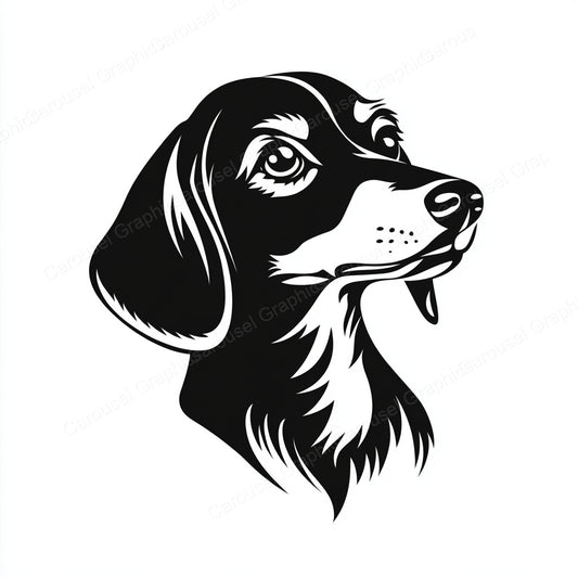 Dachshund Vector Graphic preview