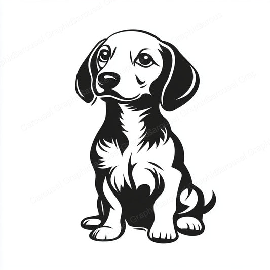 Dachshund Vector Graphic preview
