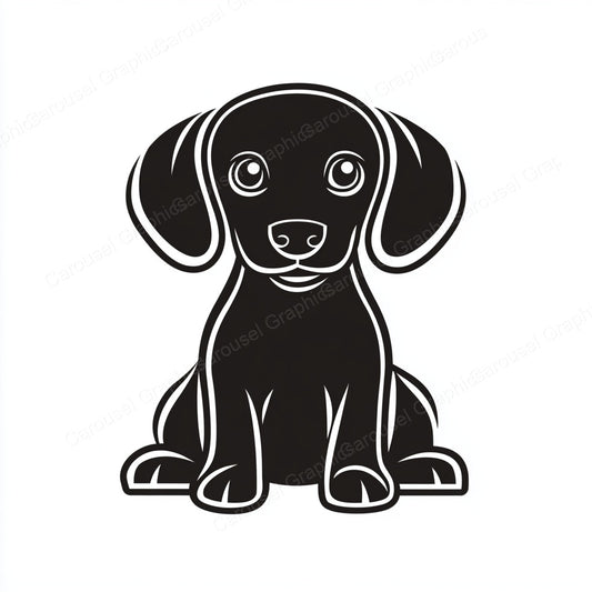 Dachshund Vector Graphic preview