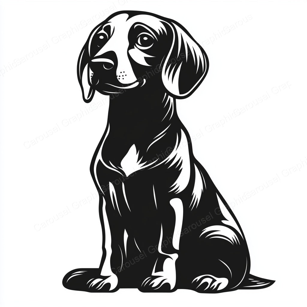 Dachshund Vector Graphic preview