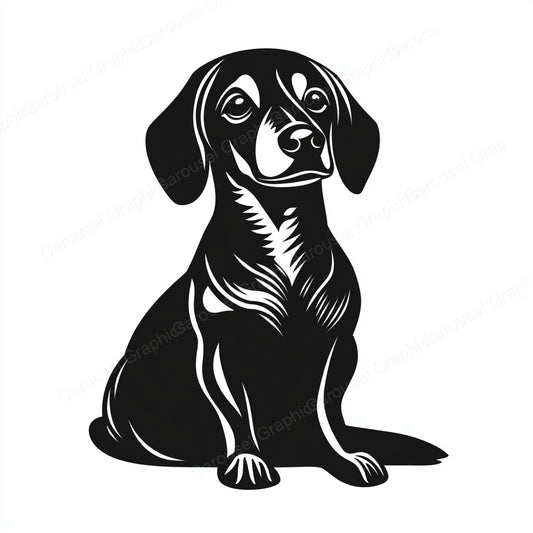 Dachshund Vector Graphic preview