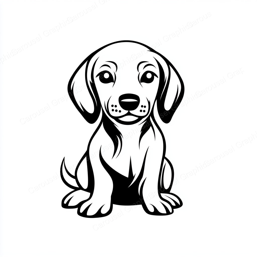 Dachshund Vector Graphic preview