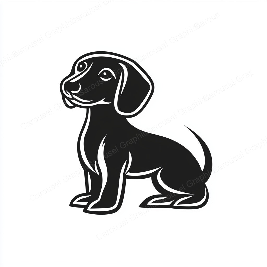 Dachshund Vector Graphic preview