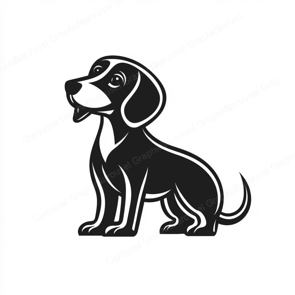 Dachshund Vector Graphic preview