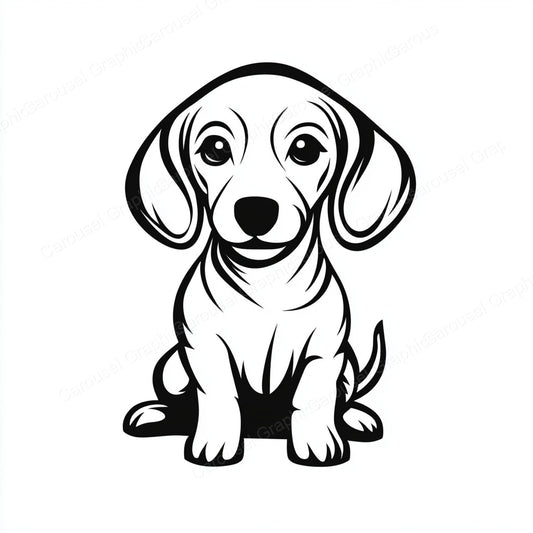 Dachshund Vector Graphic preview