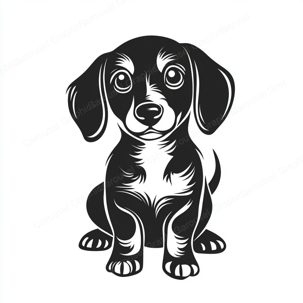Dachshund Vector Graphic preview
