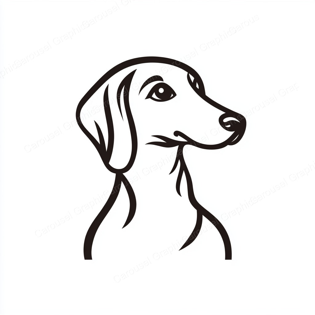 Dachshund Vector Graphic preview