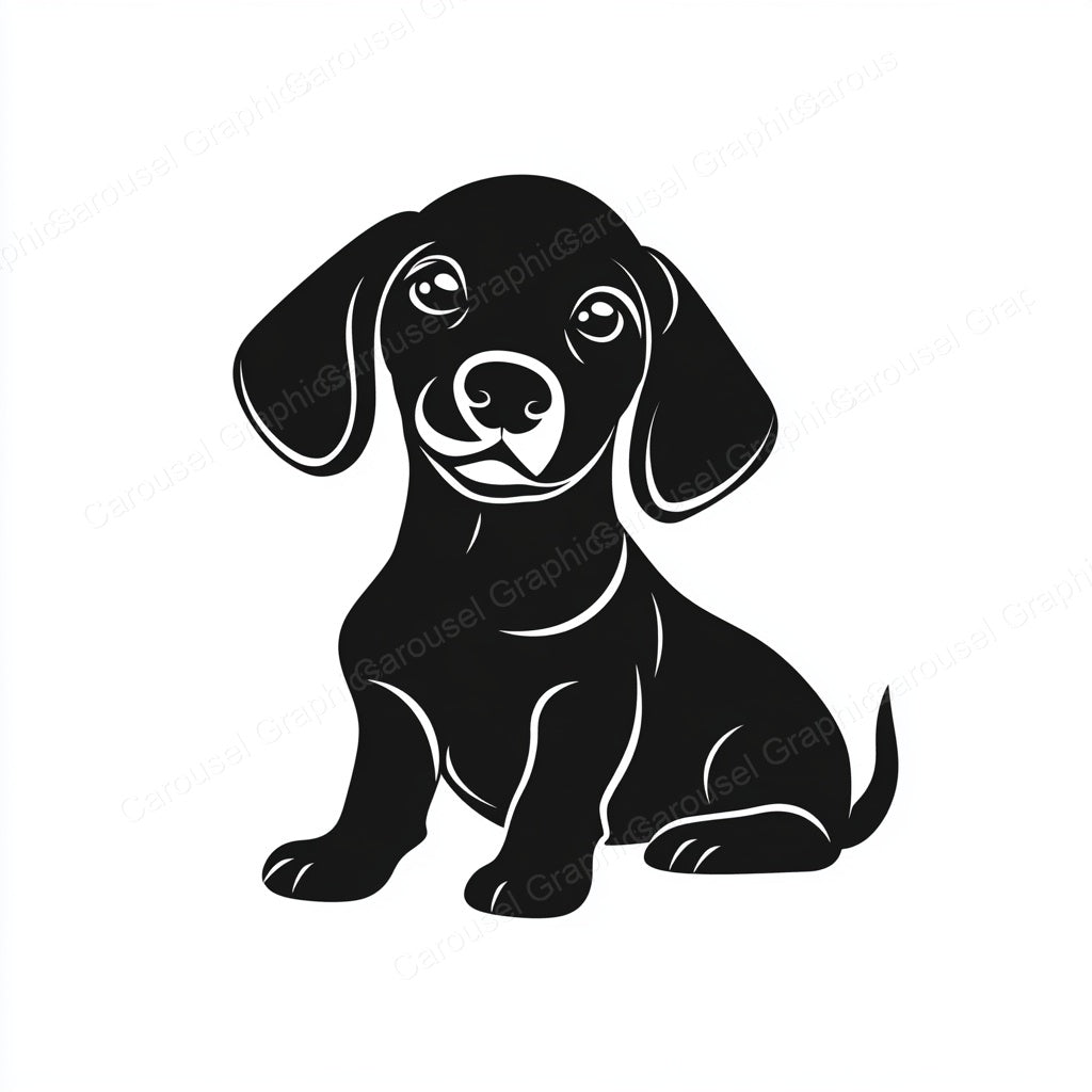 Dachshund Vector Graphic preview