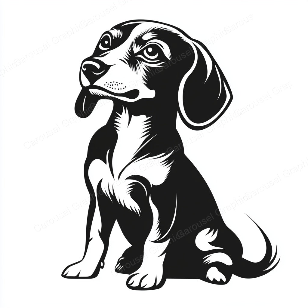 Dachshund Vector Graphic preview