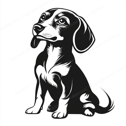 Dachshund Vector Graphic preview