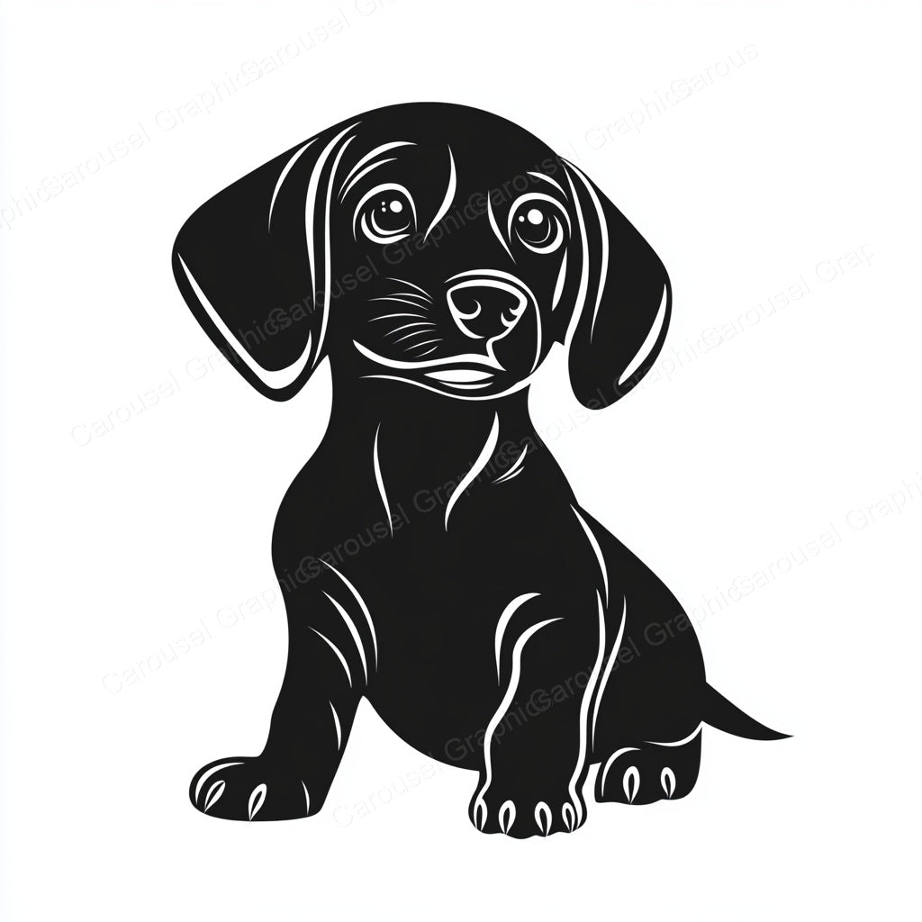 Dachshund Vector Graphic preview