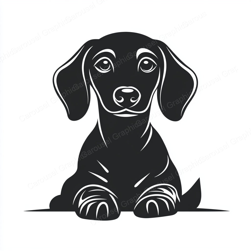 Dachshund Vector Graphic preview