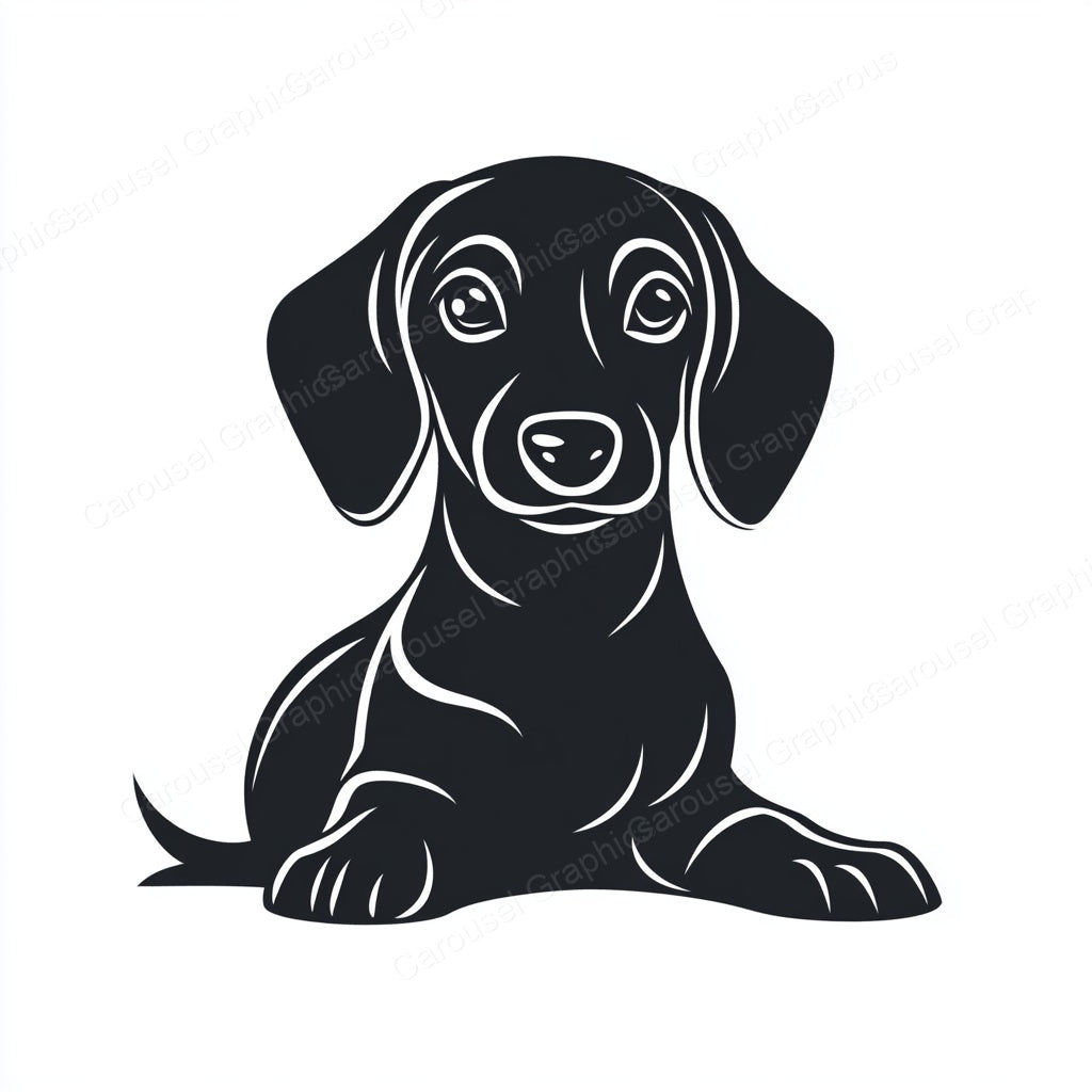 Dachshund Vector Graphic preview