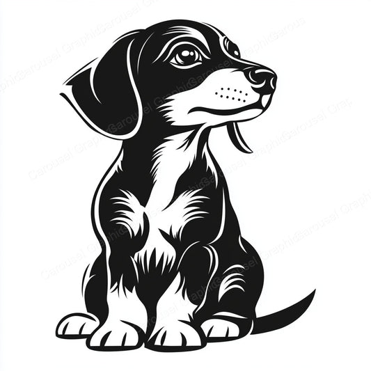 Dachshund Vector Graphic preview