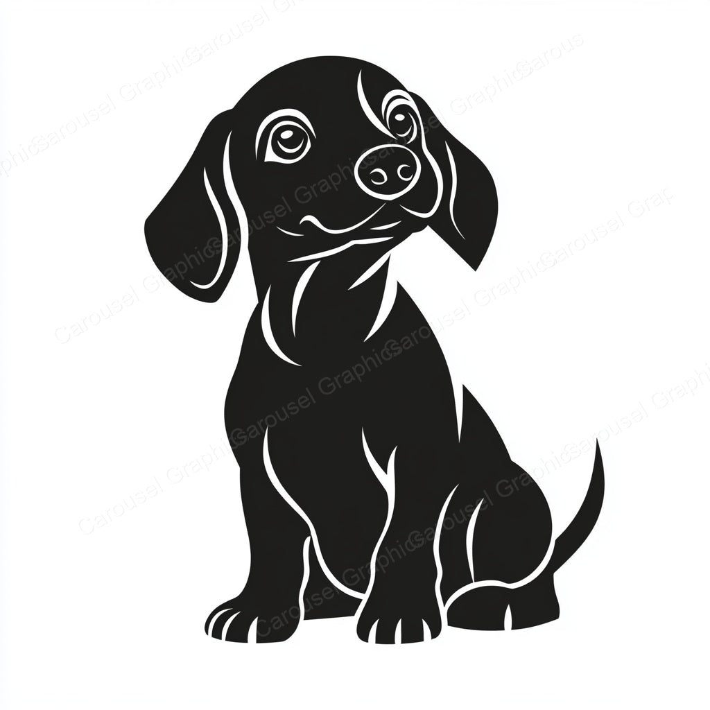 Dachshund Vector Graphic preview