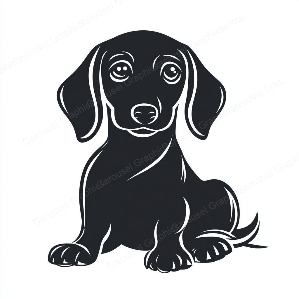 Dachshund Vector Graphic preview