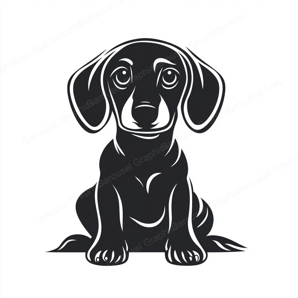 Dachshund Vector Graphic preview