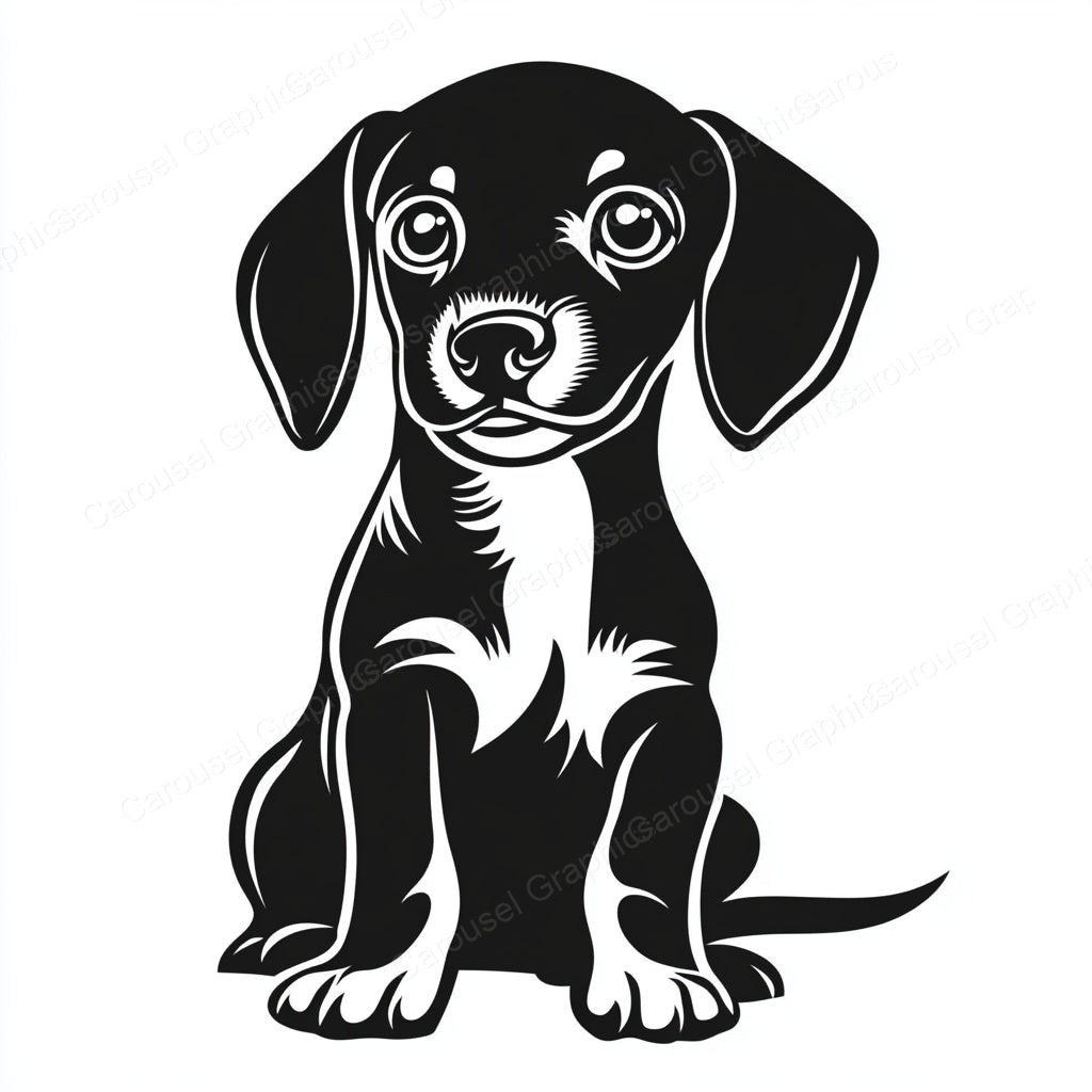 Dachshund Vector Graphic preview