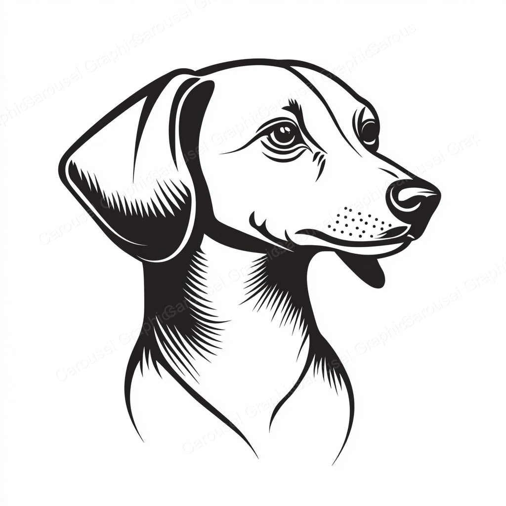 Dachshund Vector Graphic preview
