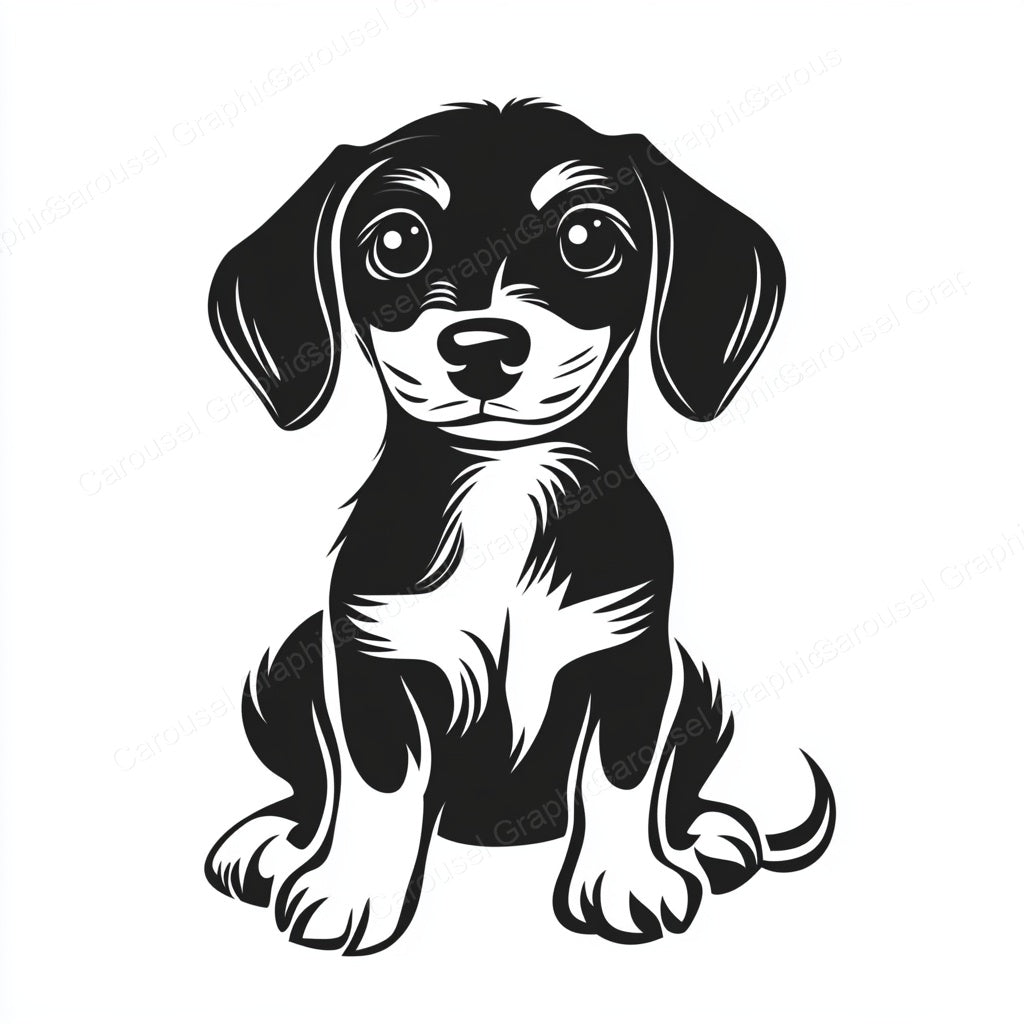 Dachshund Vector Graphic preview