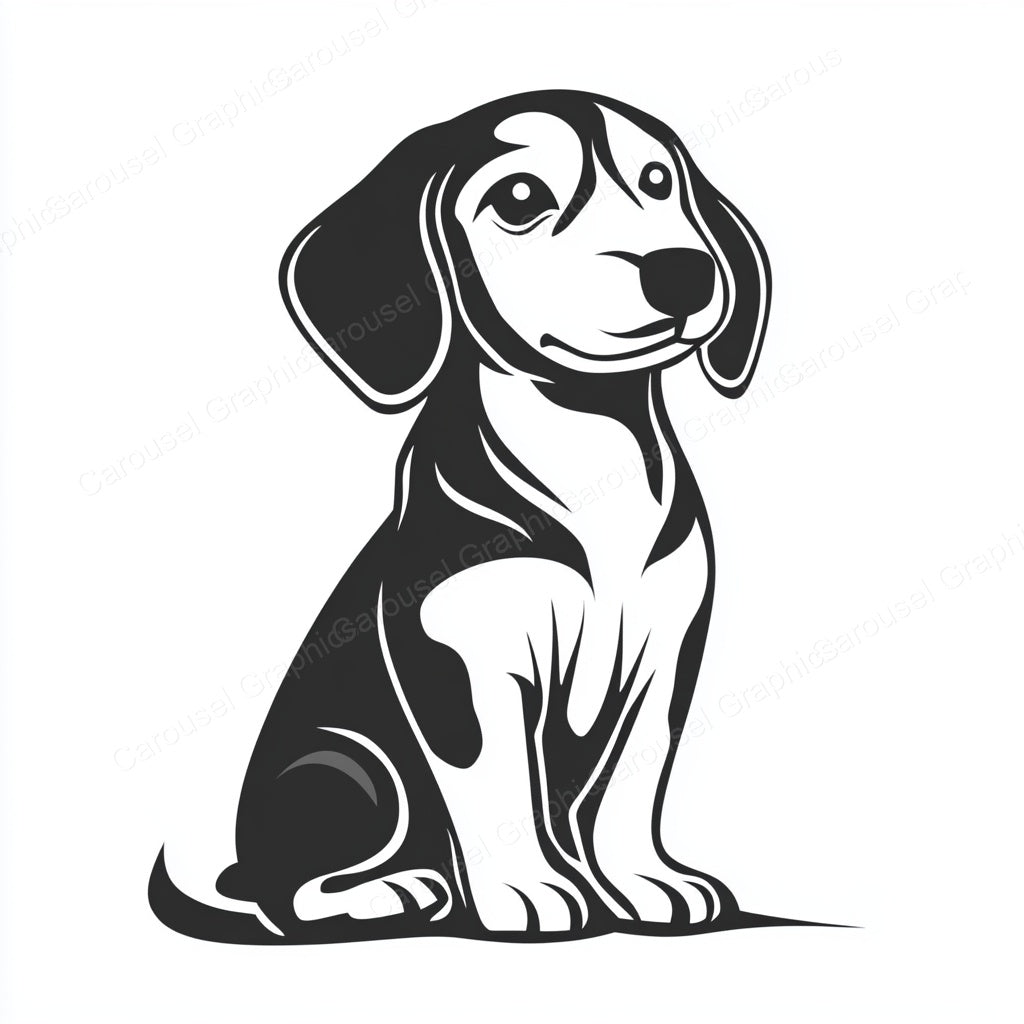 Dachshund Vector Graphic preview