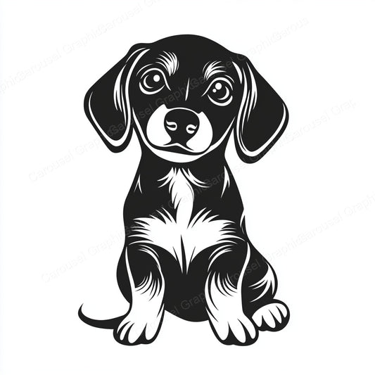 Dachshund Vector Graphic preview