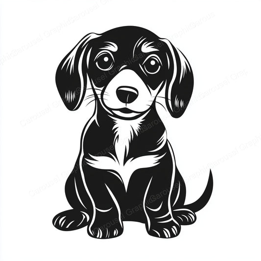 Dachshund Vector Graphic preview