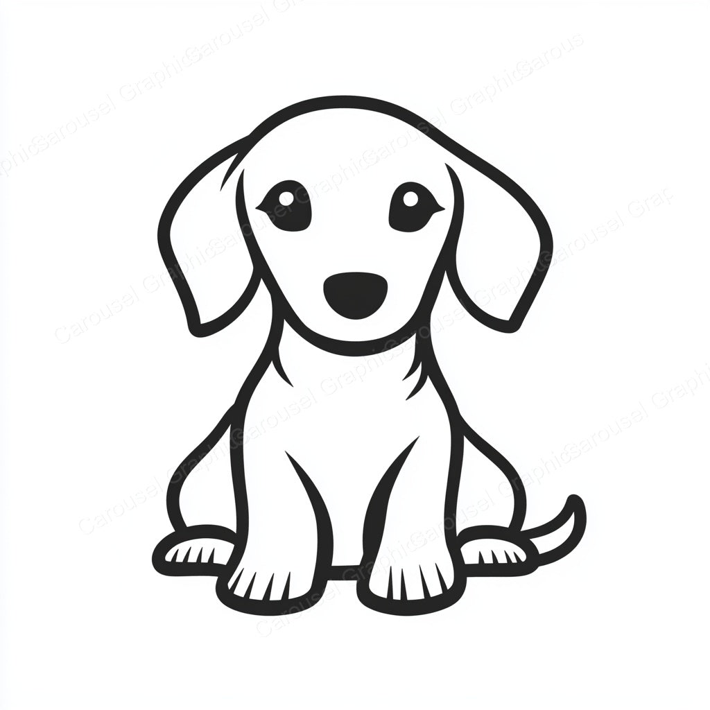 Dachshund Vector Graphic preview