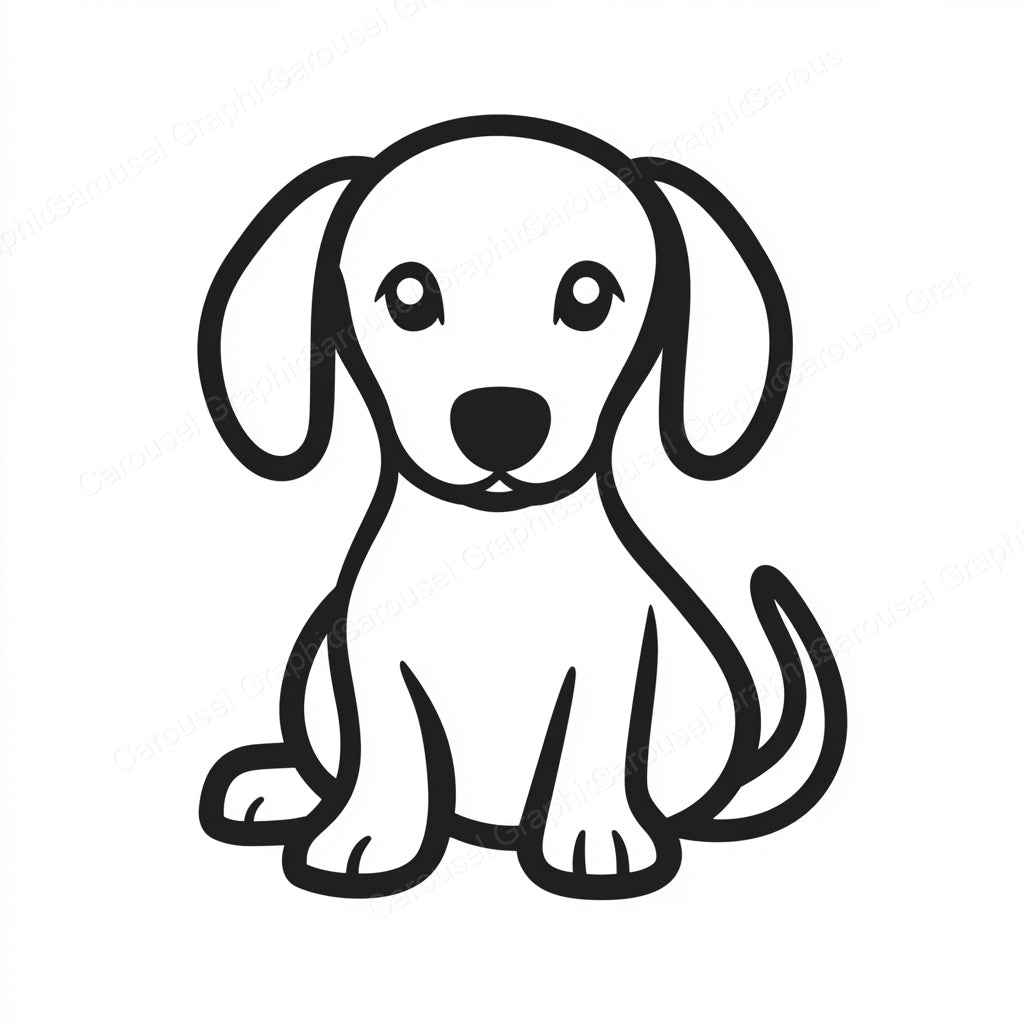 Dachshund Vector Graphic preview