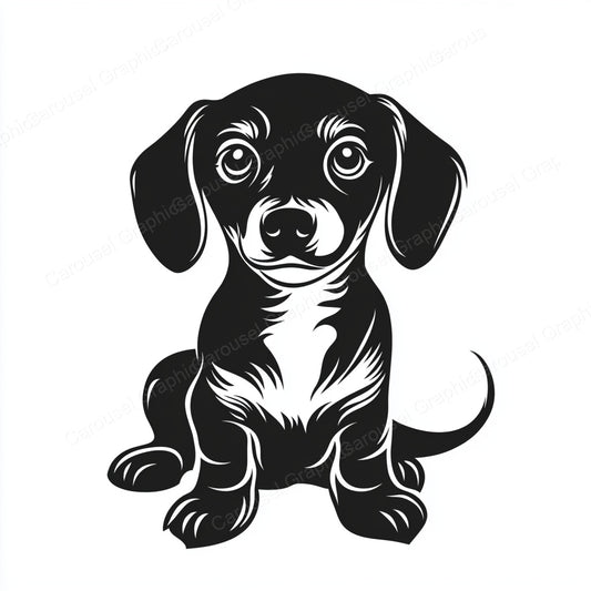 Dachshund Vector Graphic preview