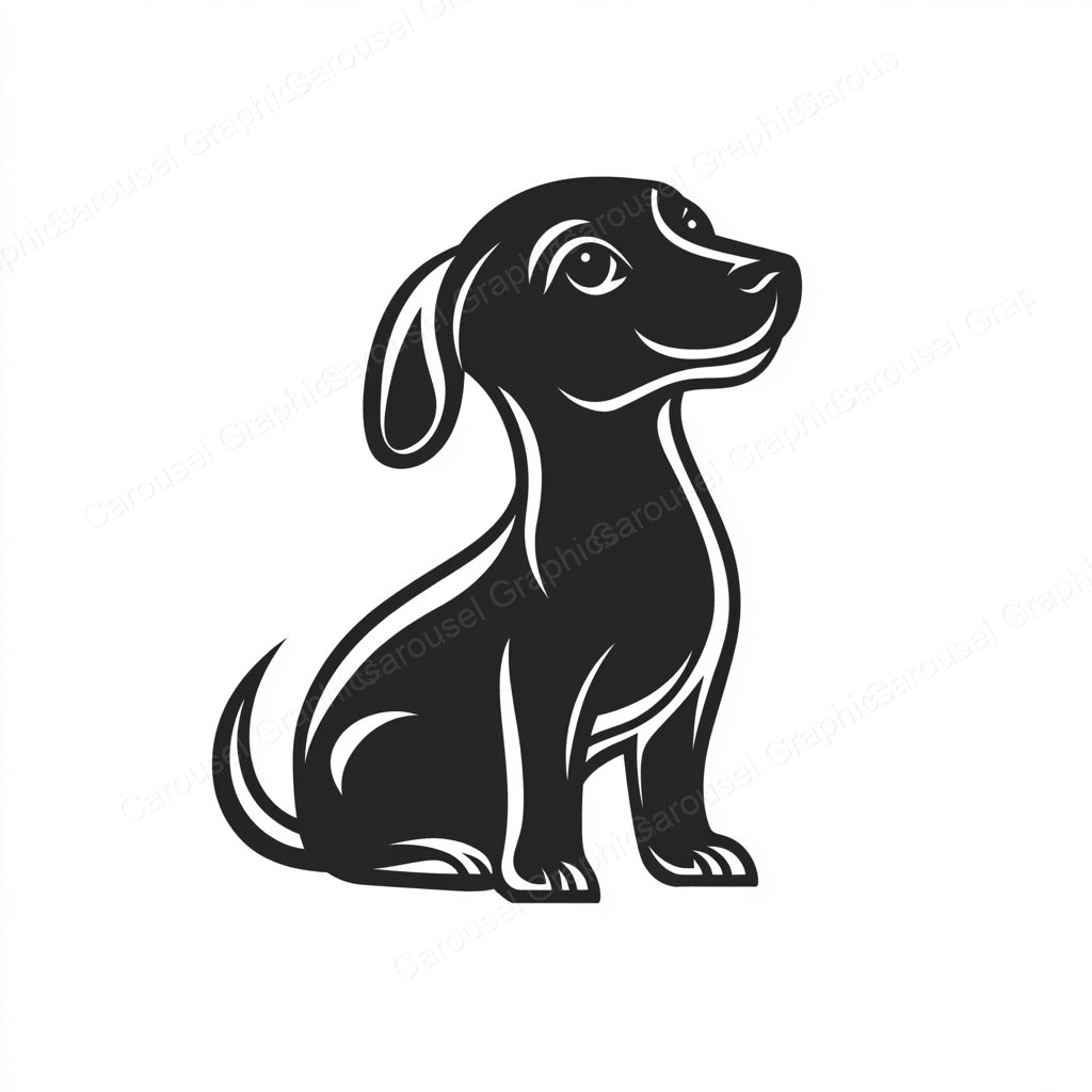 Dachshund Vector Graphic preview