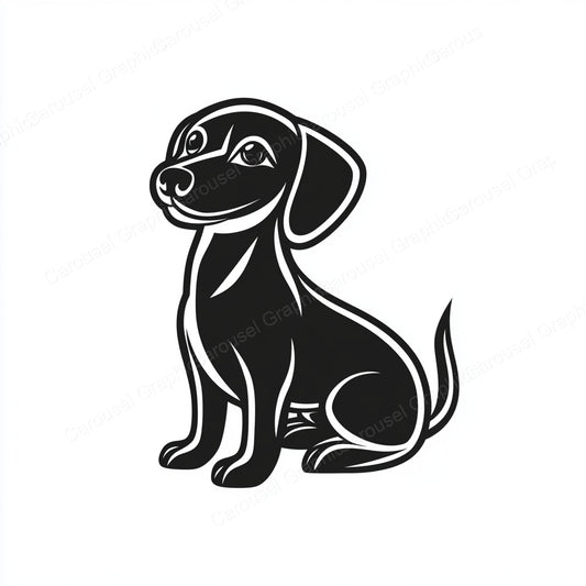 Dachshund Vector Graphic preview