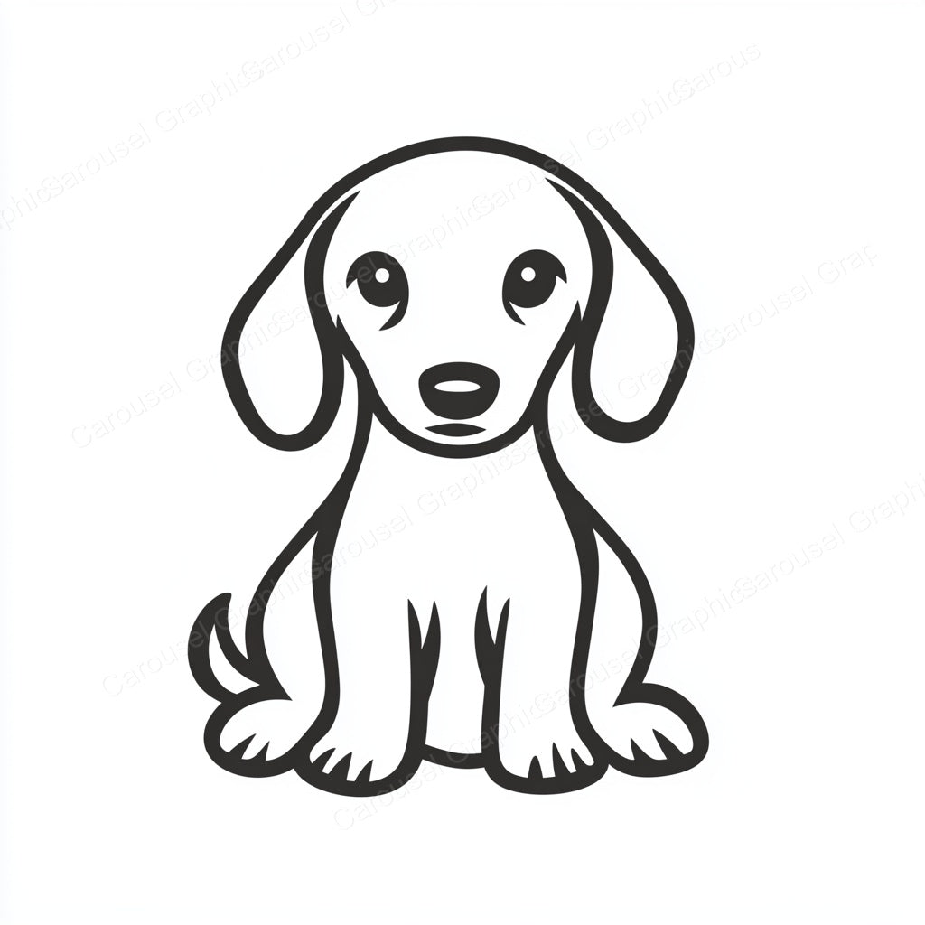 Dachshund Vector Graphic preview