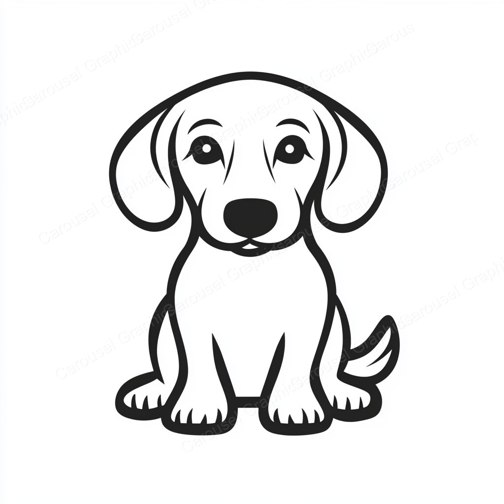Dachshund Vector Graphic preview