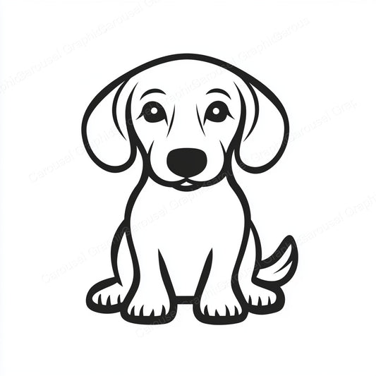 Dachshund Vector Graphic preview