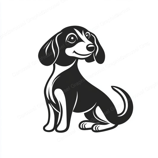 Dachshund Vector Graphic preview