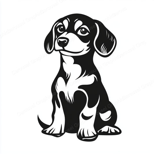 Dachshund Vector Graphic preview