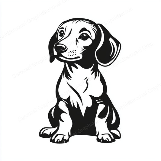 Dachshund Vector Graphic preview