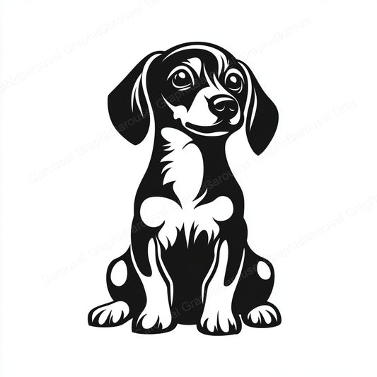 Dachshund Vector Graphic preview