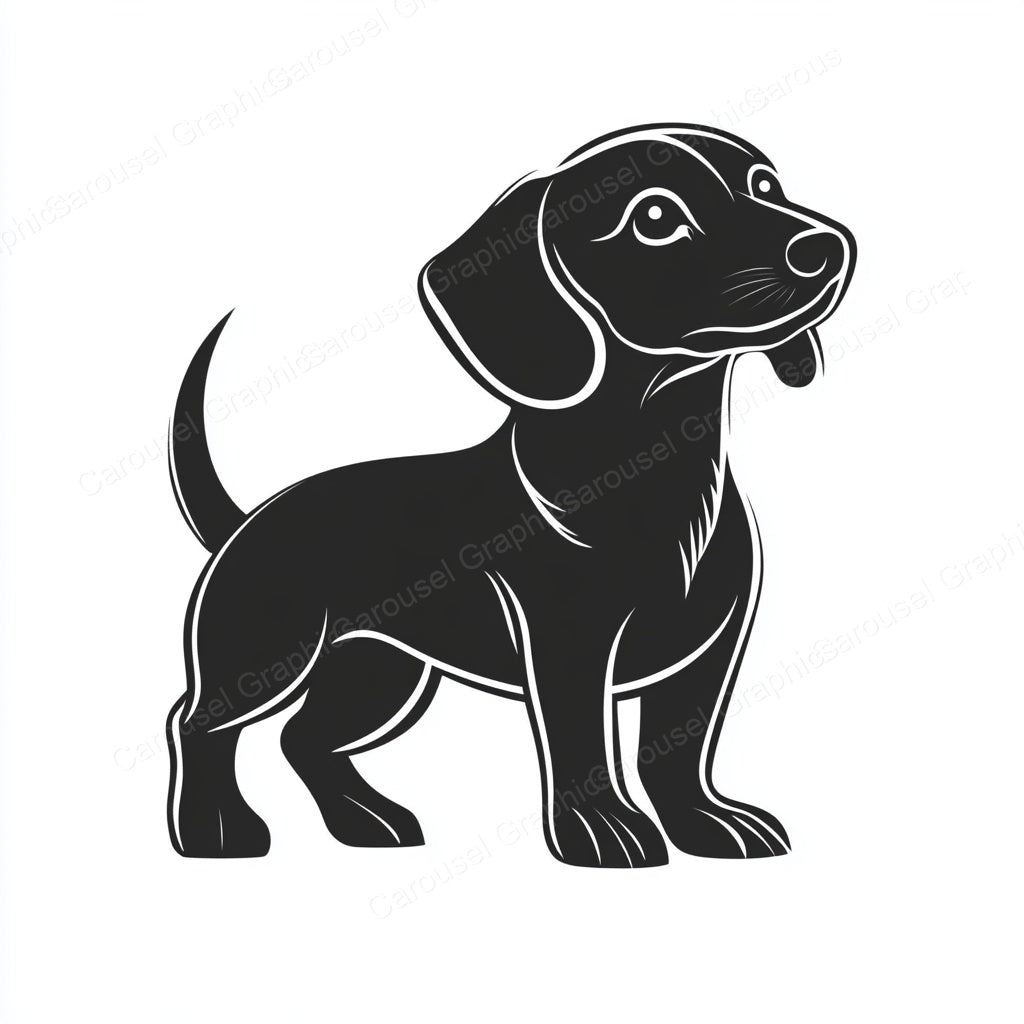 Dachshund Vector Graphic preview