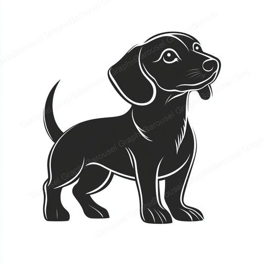 Dachshund Vector Graphic preview